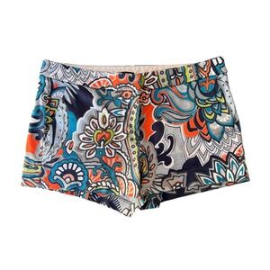 J. Crew Moonglow Multi Color Paisley Chino Shorts